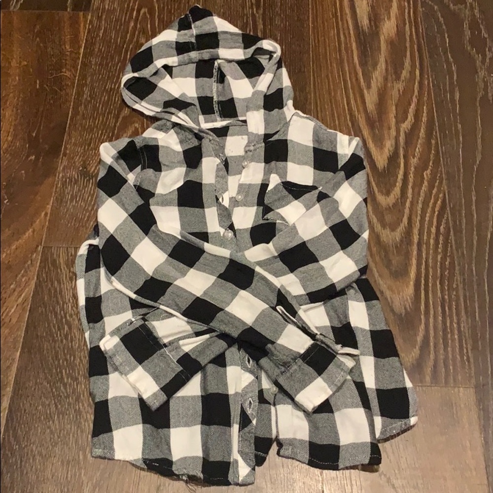 Plaid shirt! Worn a lot